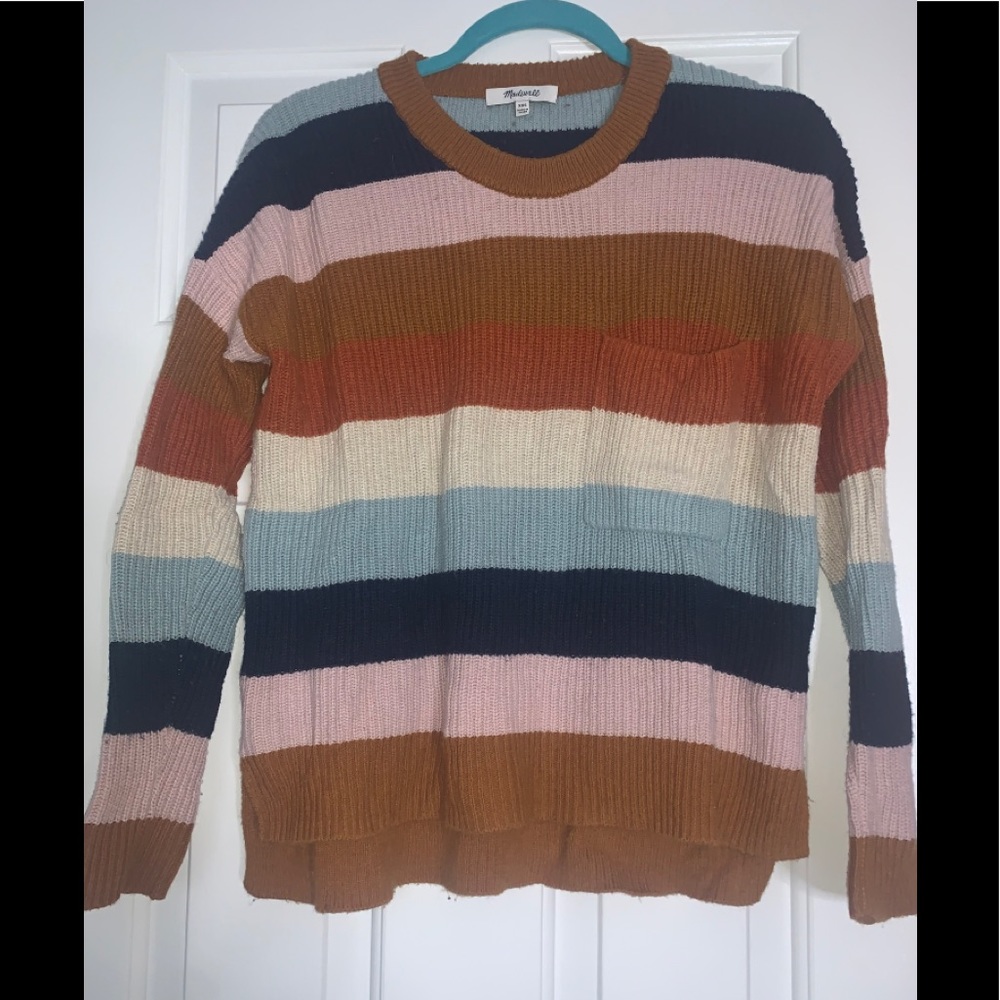 Madewell striped sweater